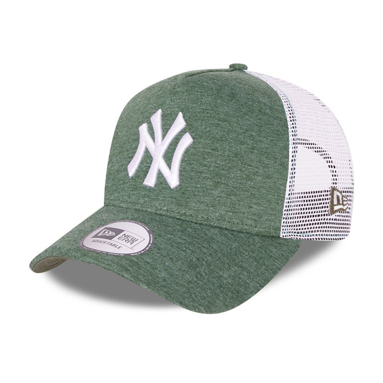 Gorras New Era Mlb Verdes - New York Yankees Jersey A-Frame Trucker 15306XUDE